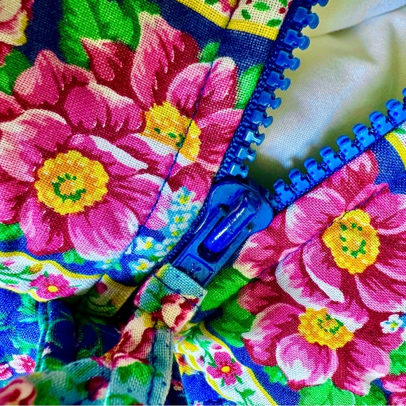 *VINTAGE 1998* VERA BRADLEY Bluebird Collection Spring 1998 Luggage SET Duffle - Picture 6 of 16